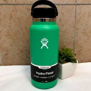 Hydro Flask 32oz Bottle - Wide Mouth w/ Flex Cap - Spearmint;